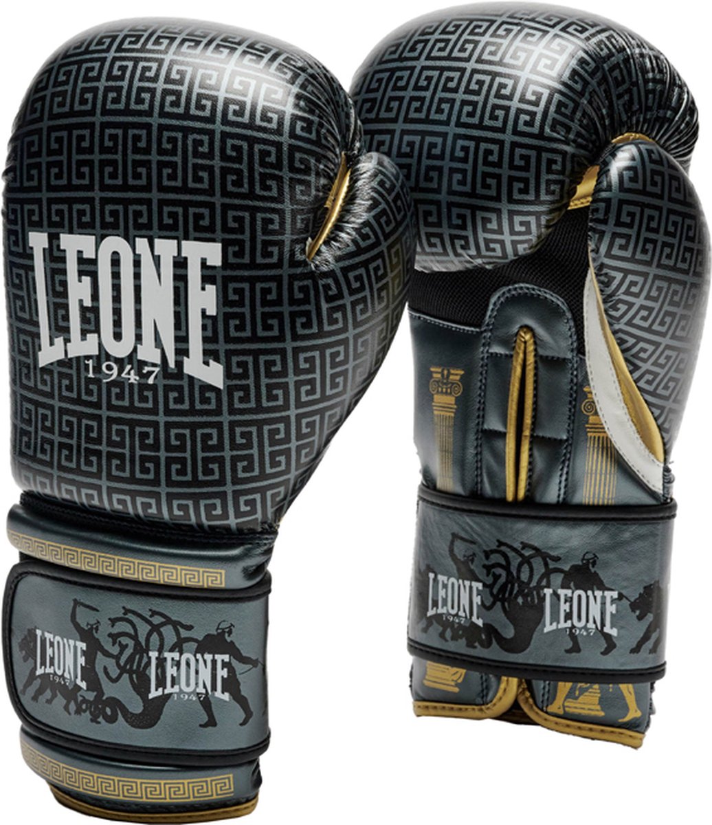 Leone Flash (kick)bokshandschoenen Eracle Zwart 12oz