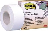 Ruban d'étiquettes et de correction Post-it®, recharge, 25,4 mm x 17,7 m