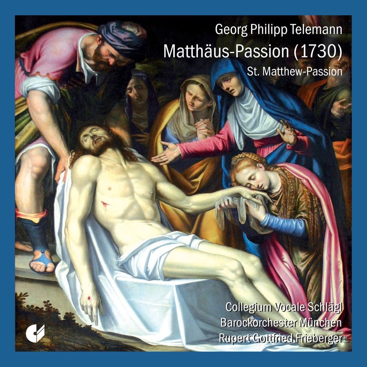 Collegium Vocale Schlagl - Telemann: Matthäus-Passion 1730 (2 CD) (Remastered)