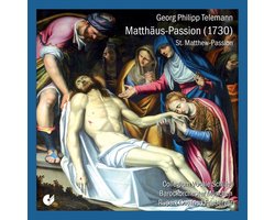 Omslag van Collegium Vocale Schlagl - Telemann: Matthäus-Passion 1730 (2 CD) (Remastered)