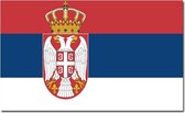 Drapeau Serbie 90 x 150 cm Articles de fête - Articles de décoration pour supporters / fans sur le thème des pays de service