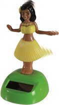 Dansend Hula meisje solar Fuchsia