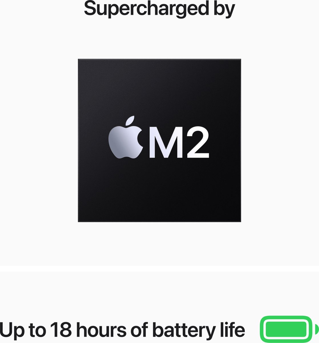 Apple MacBook Air 13.6 inch 2022 M2-chip 256GB SSD Spacegrijs ultradun lichtgewicht laptop - Afbeelding 3