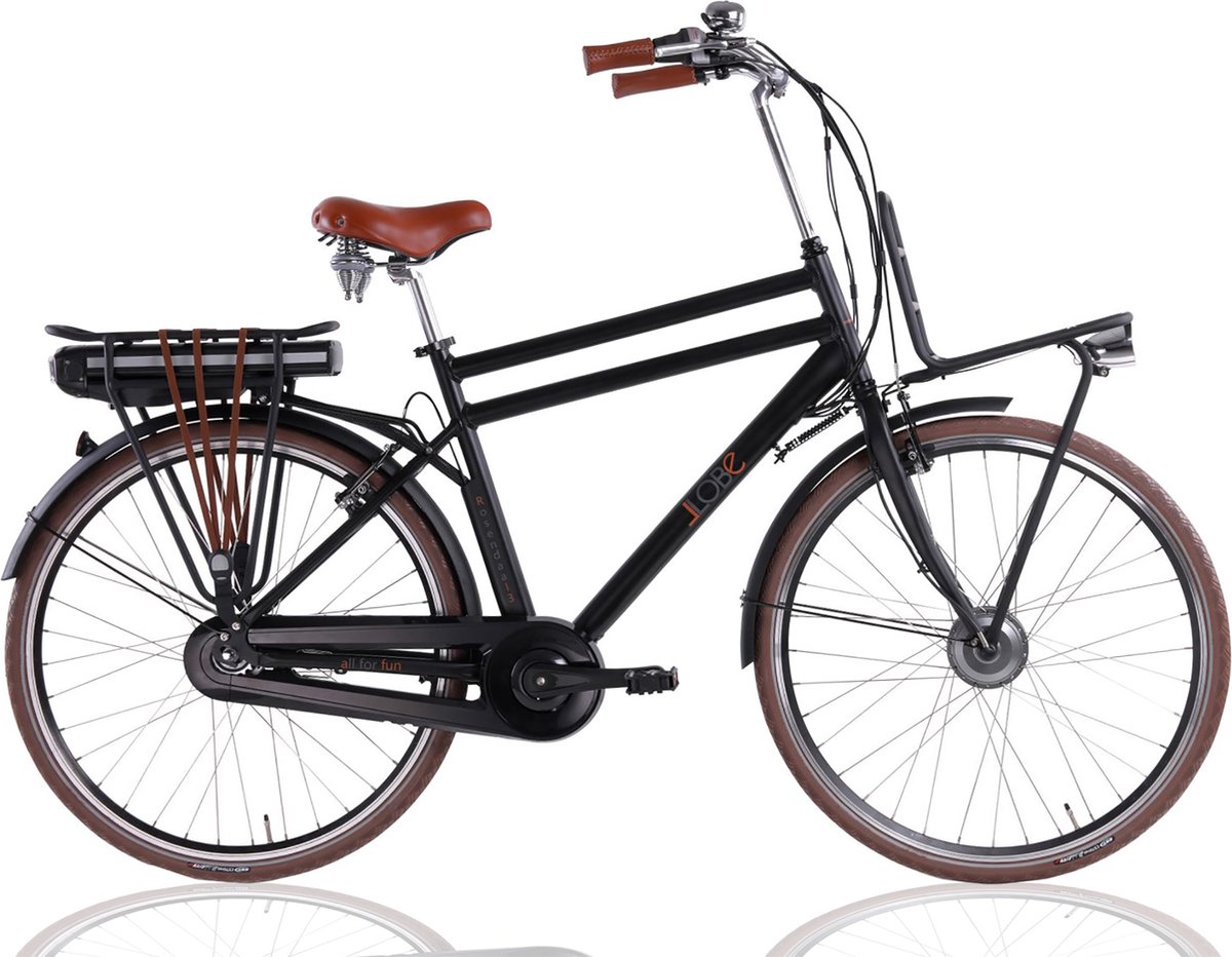 Elektrische damesfiets, transport, Rosendaal 3, 50 cm, Nxs 7, 15.6 Ah zwart