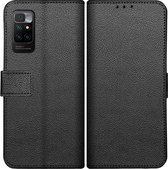 Cazy Xiaomi Redmi 10 2022 hoesje - Book Wallet Case - Zwart -