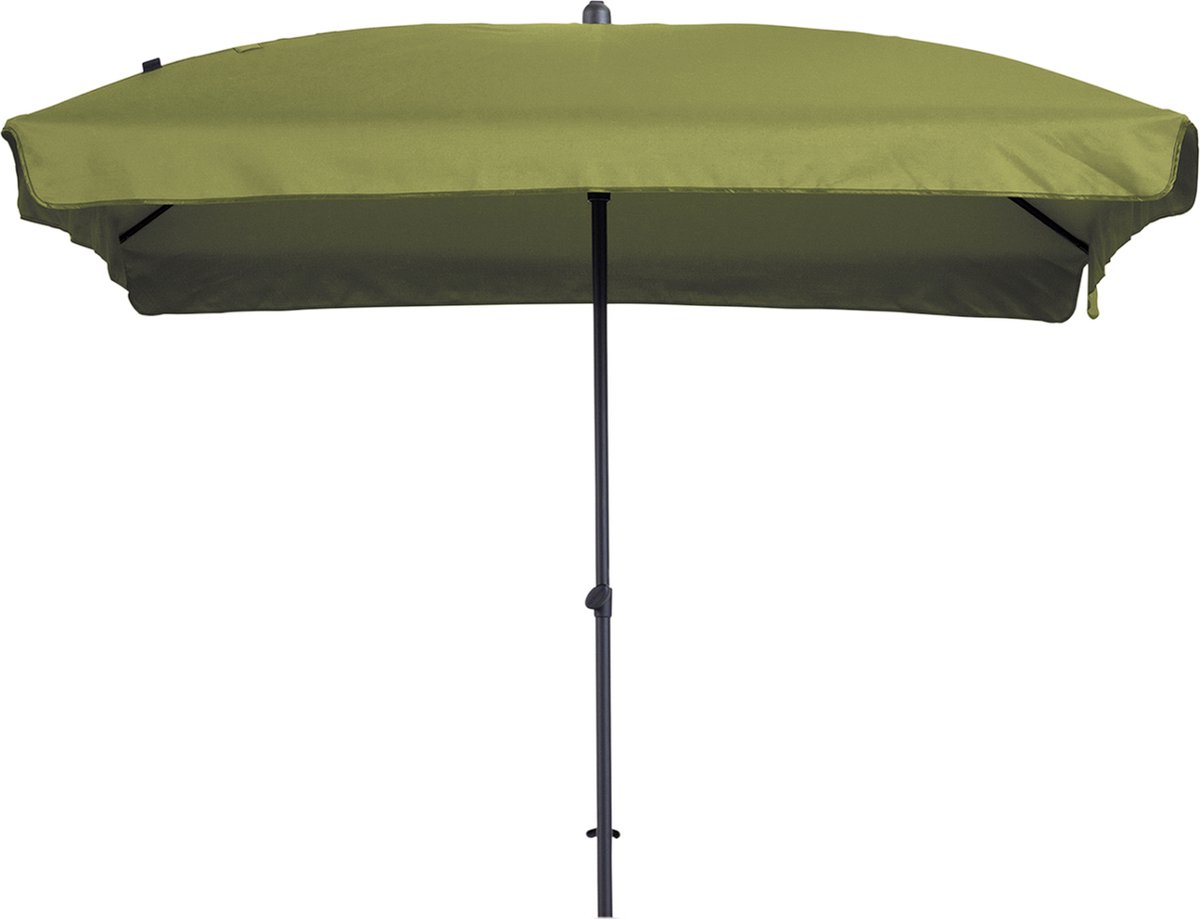 Bol.com Madison parasol patmos 210x140cm sage green aanbieding