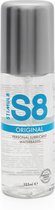 S8 Waterbased Lube 125ml