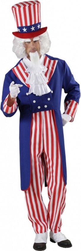 Uncle Sam kostuum voor heren L