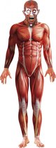 Halloween Anatomische man horror bodysuit 52-54 (l)