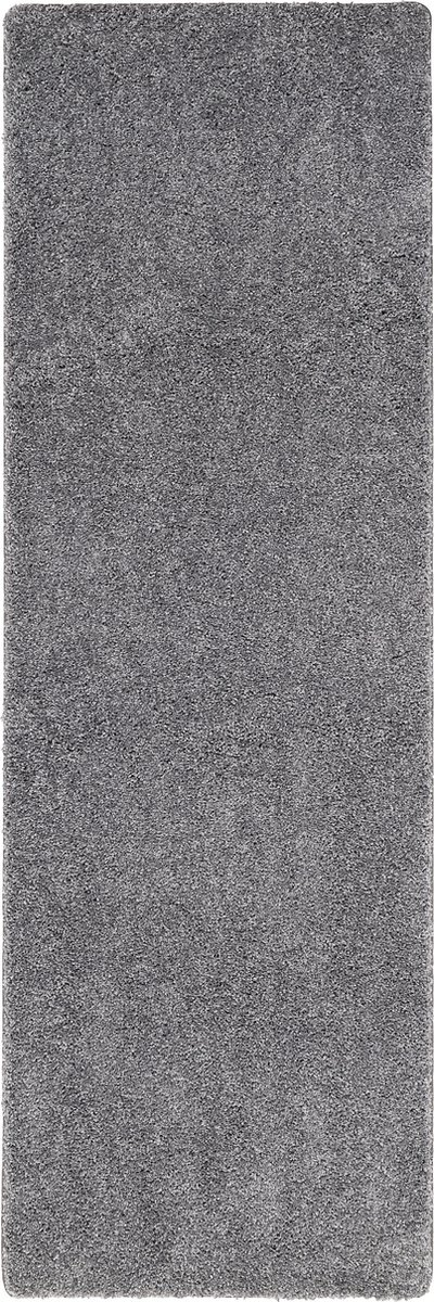 Snapstyle Vloerkleed Milano Luxe Langpolig Loper Grijs