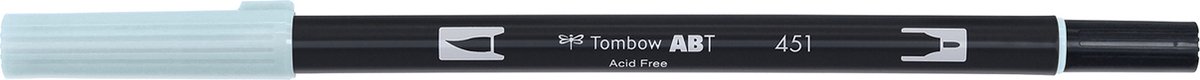 Tombow Brush pen - ABT 451 - Dual Brushpen - Sky Blue - Blauw — afbeelding 4