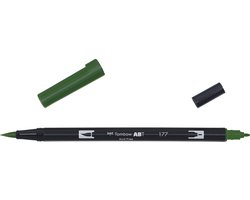foto van Tombow ABT dubbele brushpen dark jade ABT-177