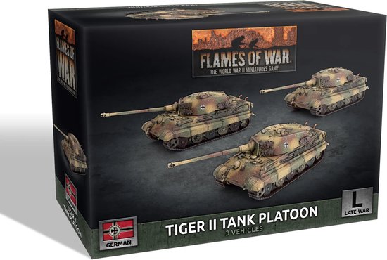 Afbeelding van het spel Tiger II Tank Platoon