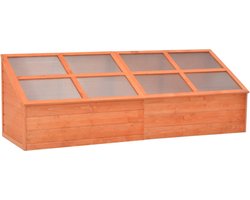 vidaXL - Tuinkas - 180x57x62 - cm - hout