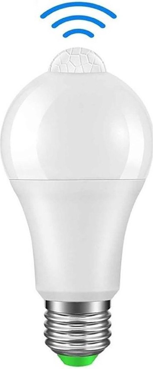 LED Lamp met Bewegingssensor - Igia Linido - A60 - E27 Fitting - 6W -  Helder/Koud Wit... | bol