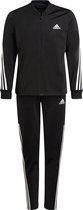 adidas 3-Stripes Tricots Poly Joggingpak Trainingspak Vrouwen - Maat 152