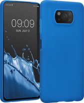 kwmobile telefoonhoesje voor Xiaomi Poco X3 NFC / Poco X3 Pro - Hoesje voor smartphone - Back cover in rifblauw