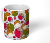 Mok - Koffiemok - Bubbels - Abstract - Patroon - Mokken - 350 ML - Beker - Koffiemokken - Theemok