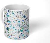 Mok - Koffiemok - Design - Marmer - Terrazzo - Mokken - 350 ML - Beker - Koffiemokken - Theemok