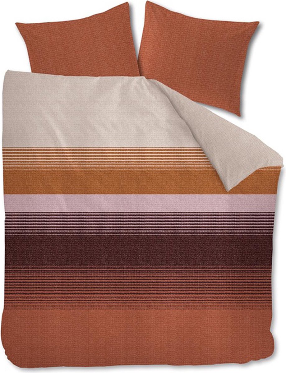 Beddinghouse Bruno Dekbedovertrek - Terra - 260 x 200/220 cm + 2x 60 x 70 cm