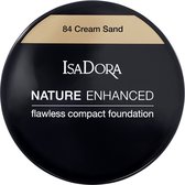 Nature Enhanced Flawless Compact Foundation 84 Cream Sand 10g