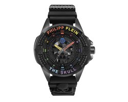 Philipp Plein - Heren Horloge The Skull - Zwart