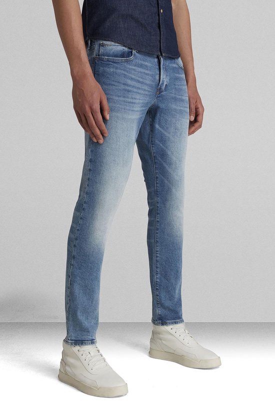 G-Star RAW Jeans 3301 Regular Tapered Jeans 51003 C052 8436 Lt Indigo Aged Men Size - W29 X L32