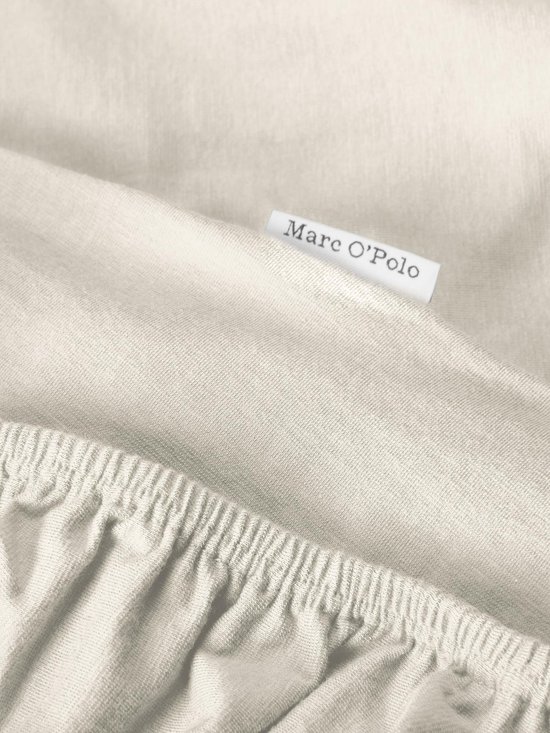 MARC O'POLO Premium Organic Jersey Hoeslaken Ecru - 180-200 x 200-220 cm