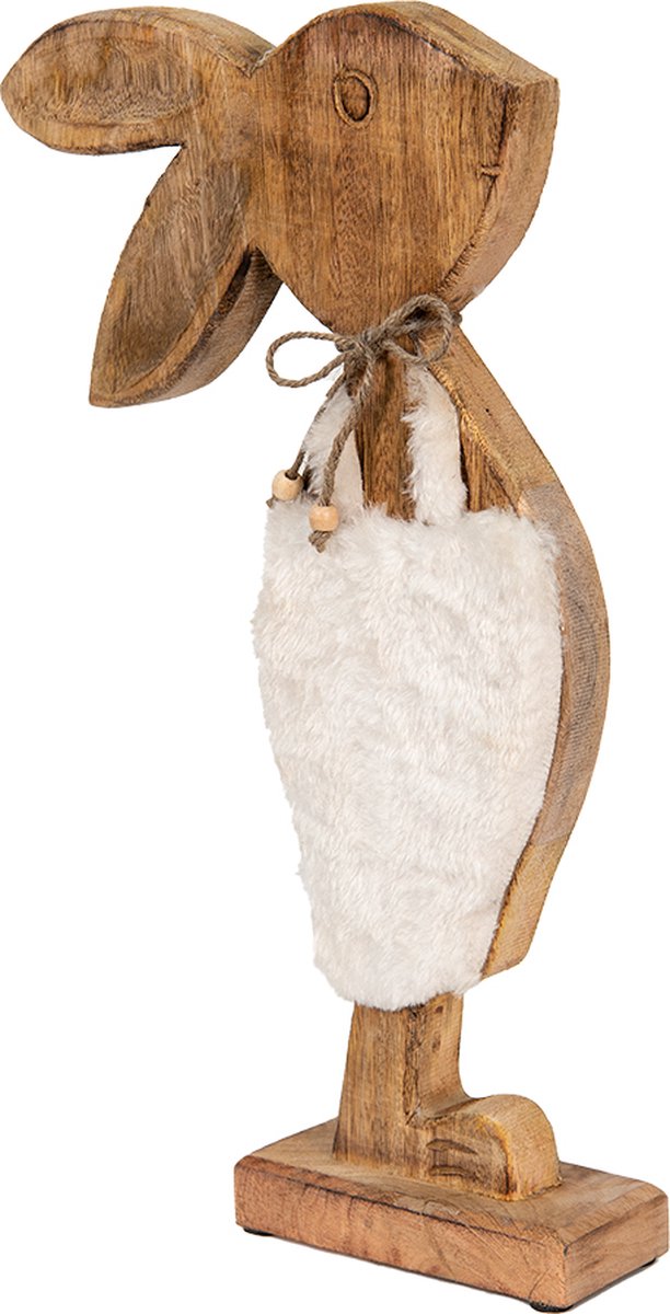 Logbuch-Verlag Starfish Decorative Figure Wood Decoration Brown