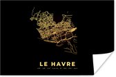 Affiche France – Carte - Plan de ville – Plan – Le Havre - 90x60 cm