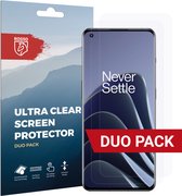 Rosso Screen Protector Ultra Clear Duo Pack Geschikt voor OnePlus 10 Pro | Folie | 2 Stuks