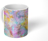 Mok - Verf - Regenboog - Patronen - Mokken - 350 ML - Beker - Uitdeelcadeautjes