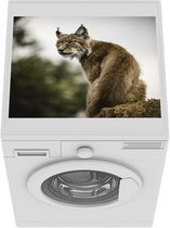 Wasmachine beschermer mat - Lynx - Breedte 55 cm x hoogte 45 cm