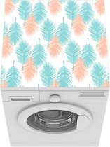 Wasmachine beschermer mat - Patronen - Palmboom - Bladeren - Breedte 60 cm x hoogte 60 cm