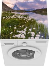 Wasmachine beschermer mat - Alpen - Riffelsee - Gras - Breedte 60 cm x hoogte 60 cm