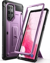 Supcase Backcase hoesje Samsung Galaxy S22 Ultra - Paars