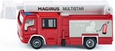 Siku Magirus Multistar Tlf Brandweerwagen 18 Cm Staal (1749)