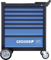 Gedore - gereedschapswagen - leeg - 7 lades - draagvermogen 900 KG