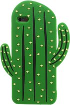 Peachy 3D cactus hoesje silicone iPhone 6 Plus 6s Plus - Groen