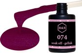 Gellak - 074 - 15 ml | B&N - soak off gellak