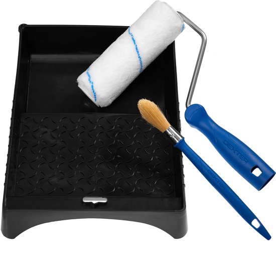 DEXTER - kit de peinture pour surfaces lisses - kit de peinture - bac à  peinture (180... | bol.com