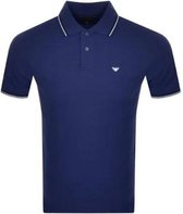 Emporio Armani heren Polo Blauw maat XXXL