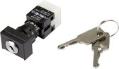 DECA ADA16K6-AT0-CC Sleutelschakelaar 250 V/AC 5 A 1x uit/aan 1 x 90 ° IP65 1 stuk(s)