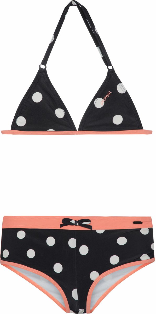 Protest Prtnoor Jr triangelbikini meisjes Zwart