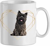 Mok Cairn Terrier 8.3| Hond| Hondenliefhebber | Cadeau| Cadeau voor hem| cadeau voor haar | Beker 31 CL