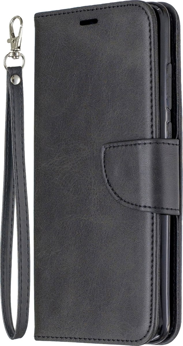 Mobigear Telefoonhoesje geschikt voor Xiaomi Redmi Note 8 Pro Hoesje | Mobigear Excellent Bookcase Portemonnee | Pasjeshouder voor 3 Pasjes | Telefoonhoesje voor Pinpas / OV Kaart / Rijbewijs - Zwart