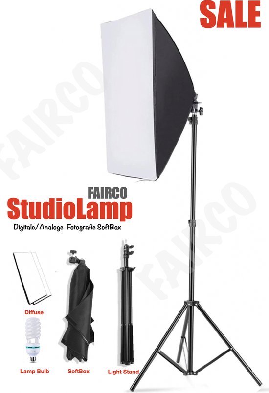 Fotografie softbox - Studiolampen - Studioflitsers - Foto Studio Verlichting...