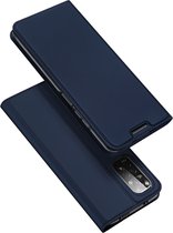 Dux Ducis - Telefoonhoesje geschikt voor Xiaomi Redmi Note 11 - Skin Pro Book Case - Blauw