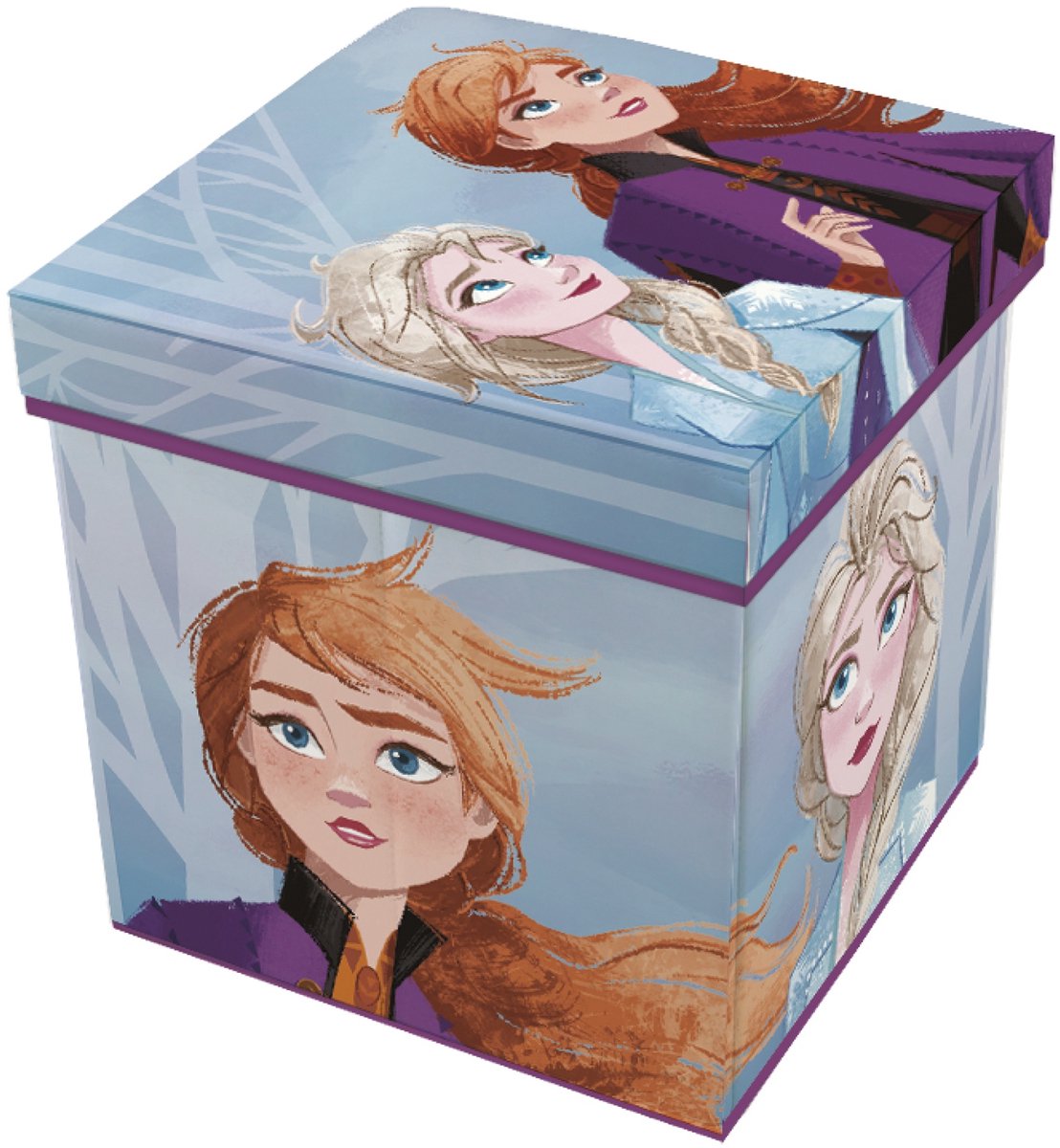 Disney Frozen 2 Opbergbox 22 Liter Polyester/katoen Blauw