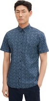 Tom Tailor Overhemd Overhemd Met Geprint Patroon 1029812xx10 29051 Mannen Maat - M